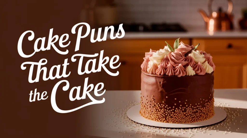 Cake Puns That Take the Cake