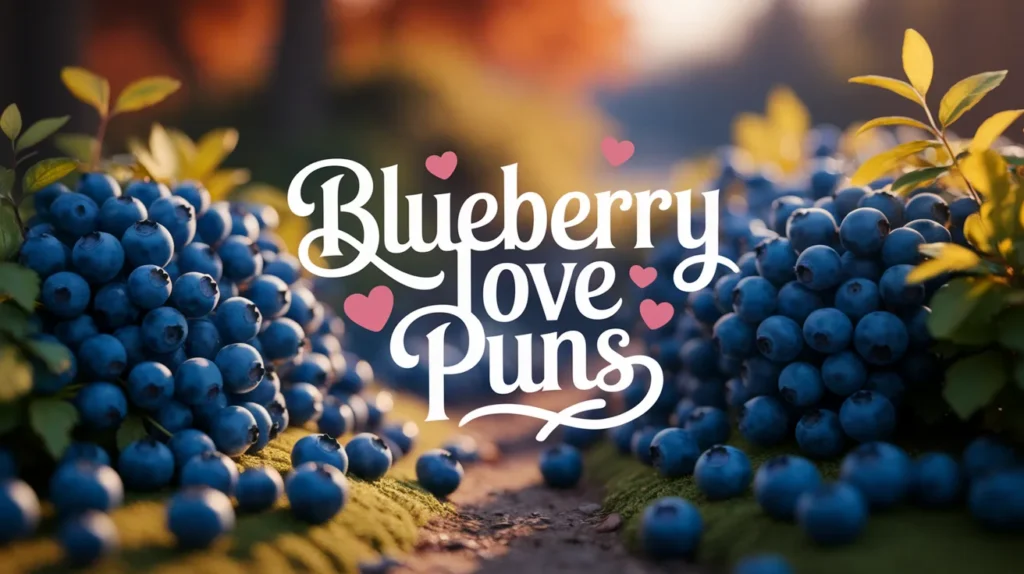blueberry love puns
