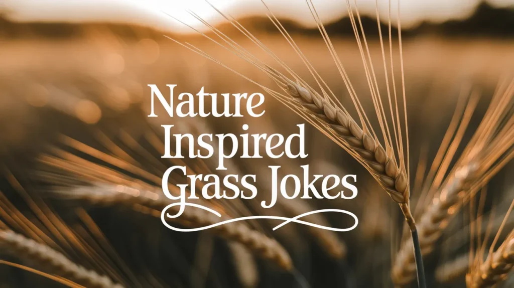 Nature Inspired Grass Jokes