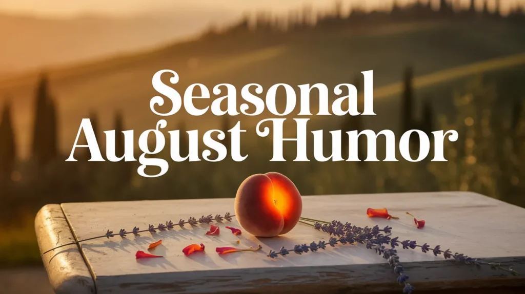 Seasonal August Humor