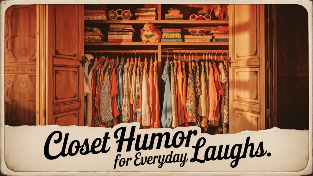 Closet humor for everyday laughs