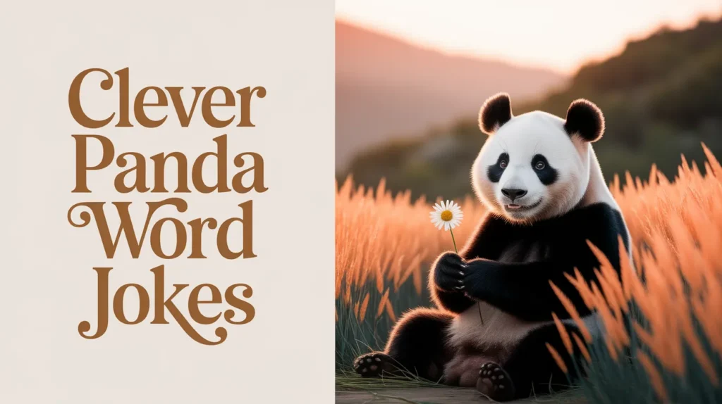 clever panda word jokes