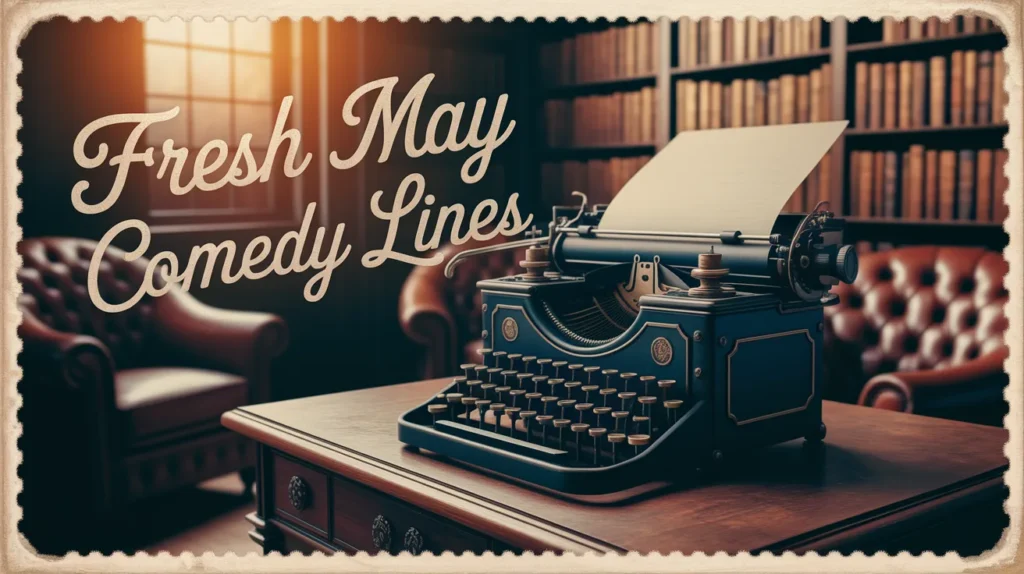 Fresh May Comedy Lines