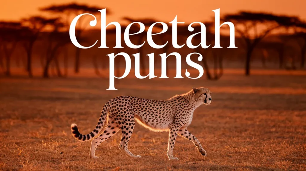 Cheetah puns