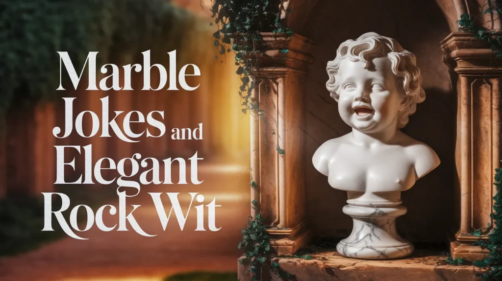 Marble Jokes and Elegant Rock Wit