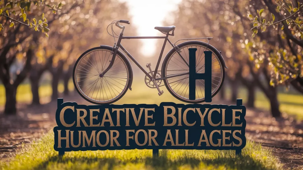 Creative Bicycle Humor for All Ages