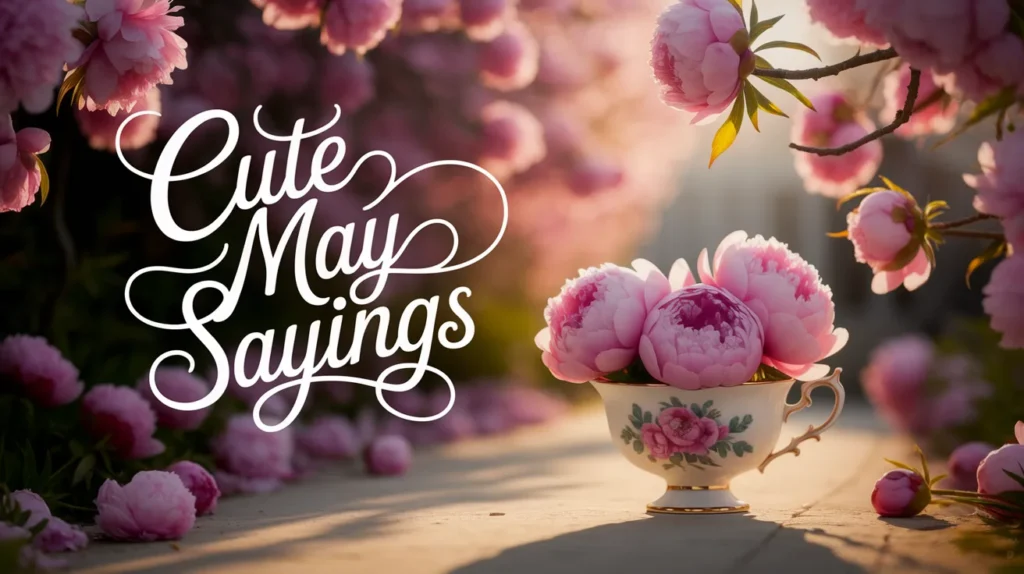 Cute May Sayings