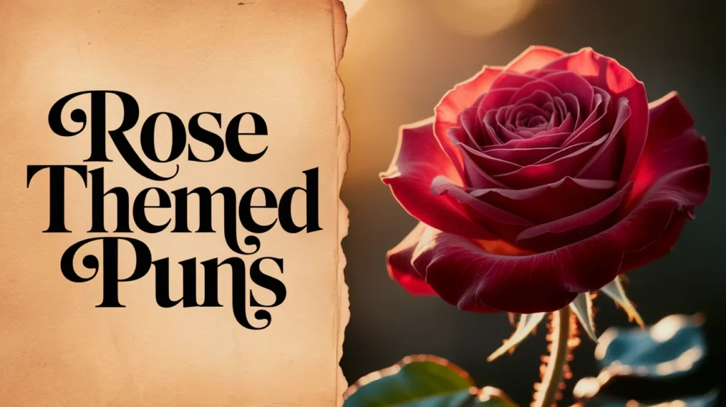 Rose Themed Puns