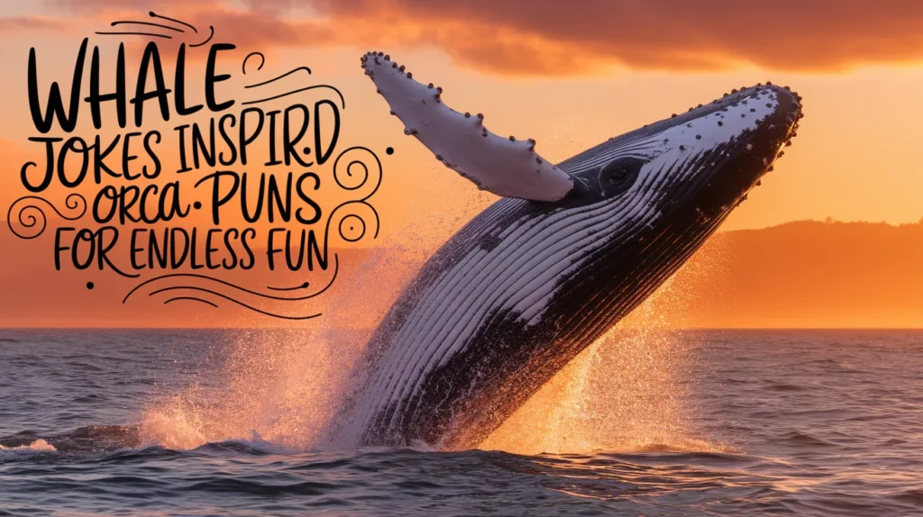 Whale jokes inspired orca puns for endless fun