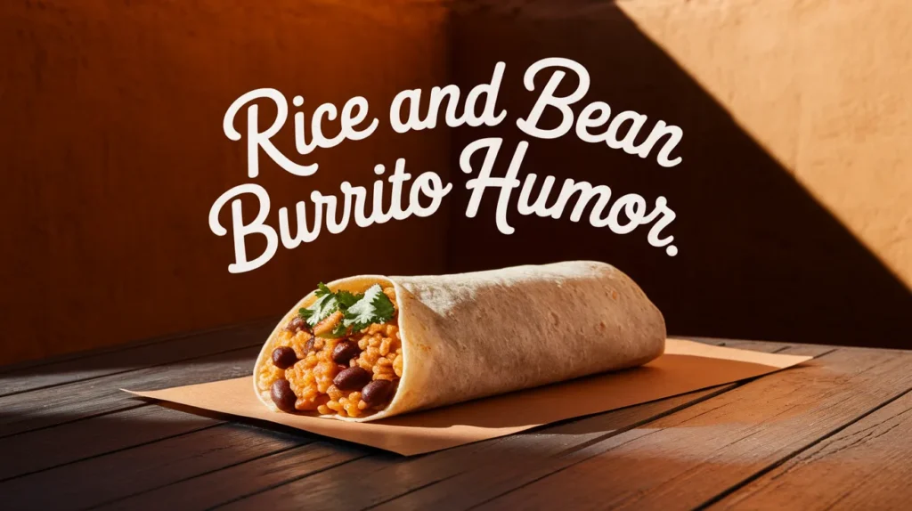Rice and Bean Burrito Humor