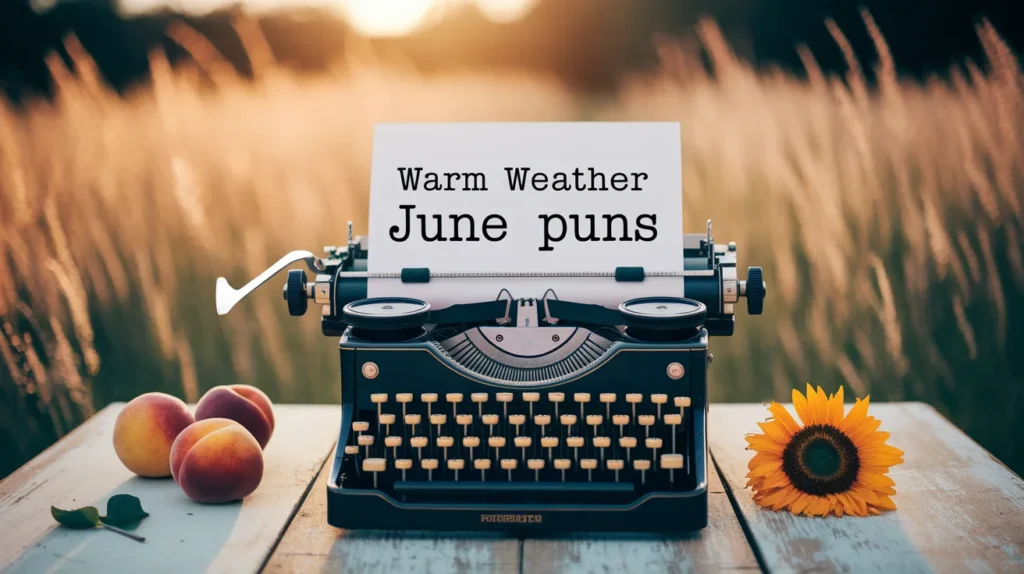 Warm Weather June Puns
