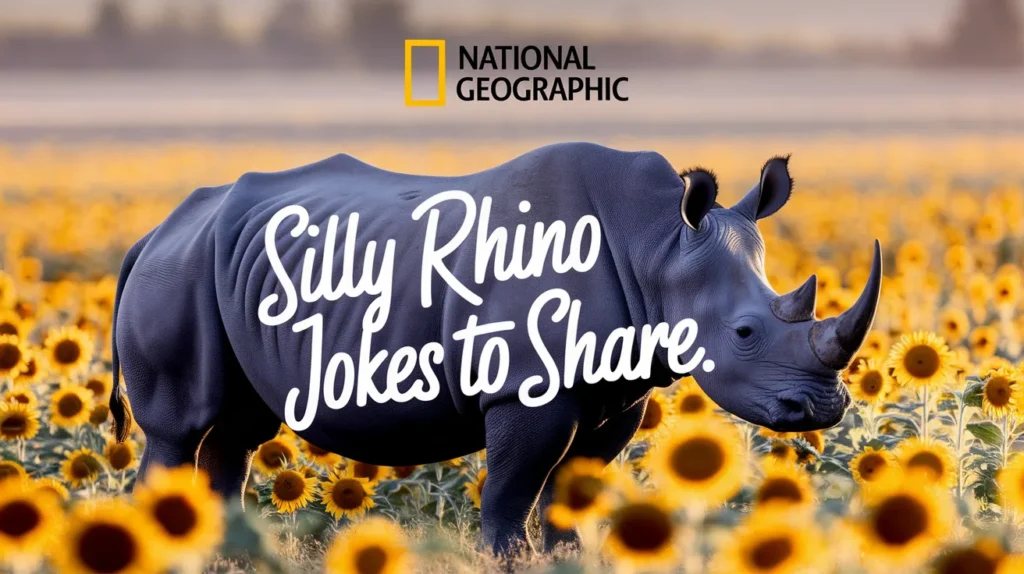 Silly rhino jokes to share