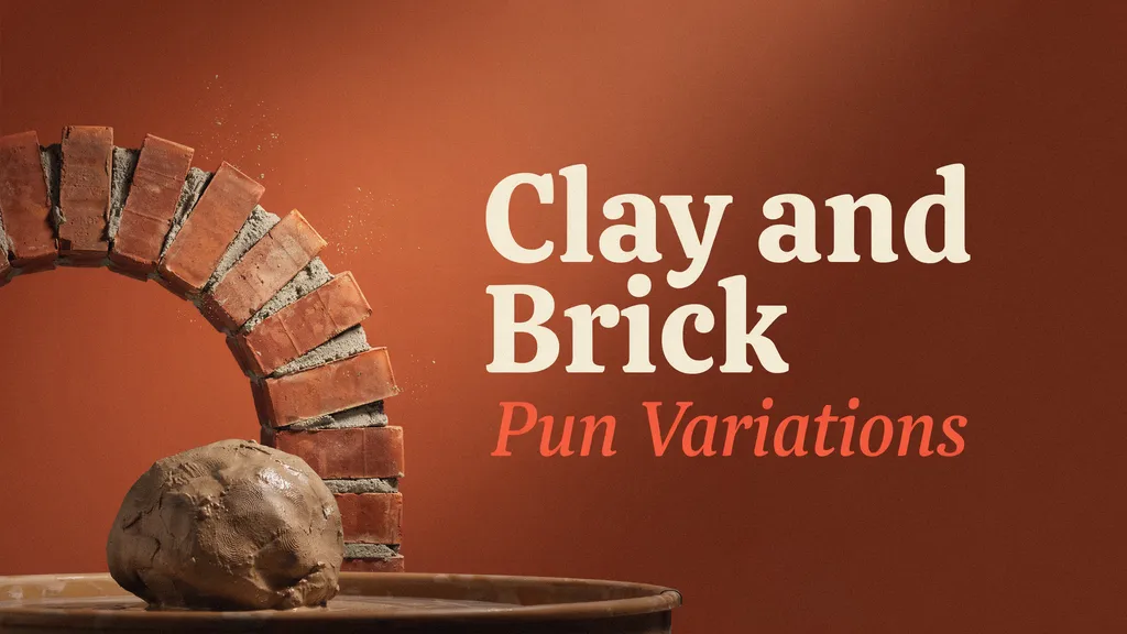 Clay and Brick Pun Variations