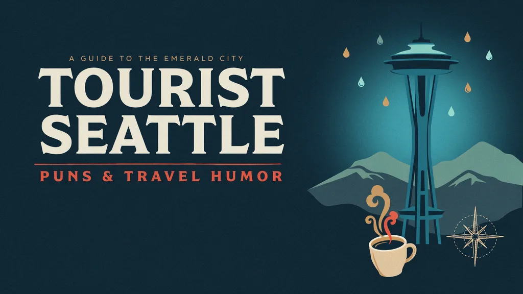 Tourist Seattle puns and travel humor