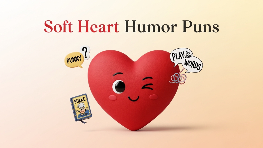 Soft heart humor puns