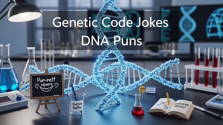 Genetic code jokes dna puns