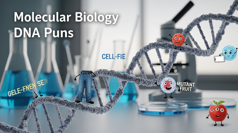 Molecular biology dna puns