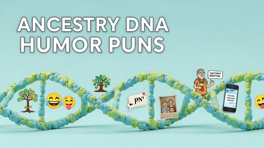 Ancestry dna humor puns