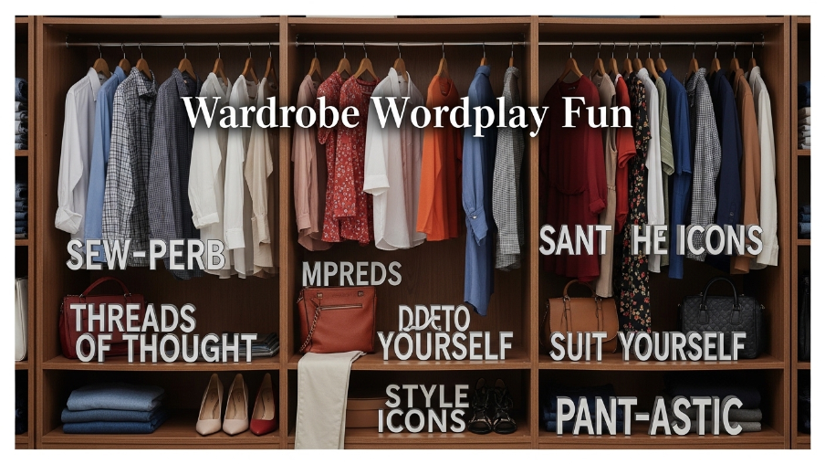 Wardrobe Wordplay Fun