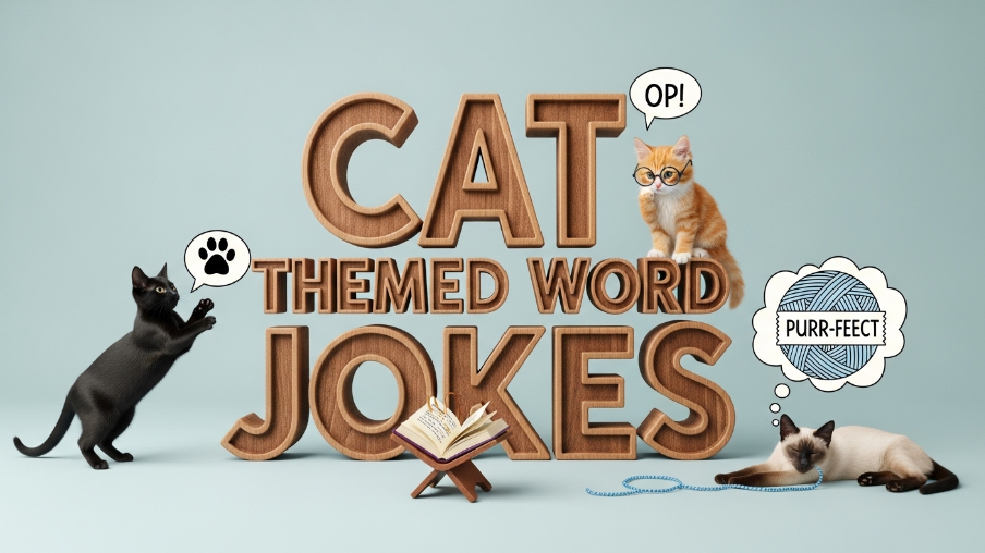 Cat Themed Word Jokes