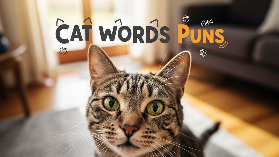 Cat Words Puns