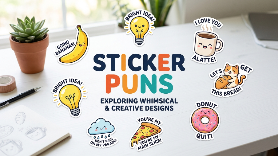 Sticker Puns