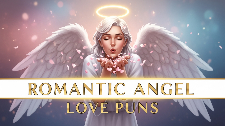 Romantic Angel Love Puns