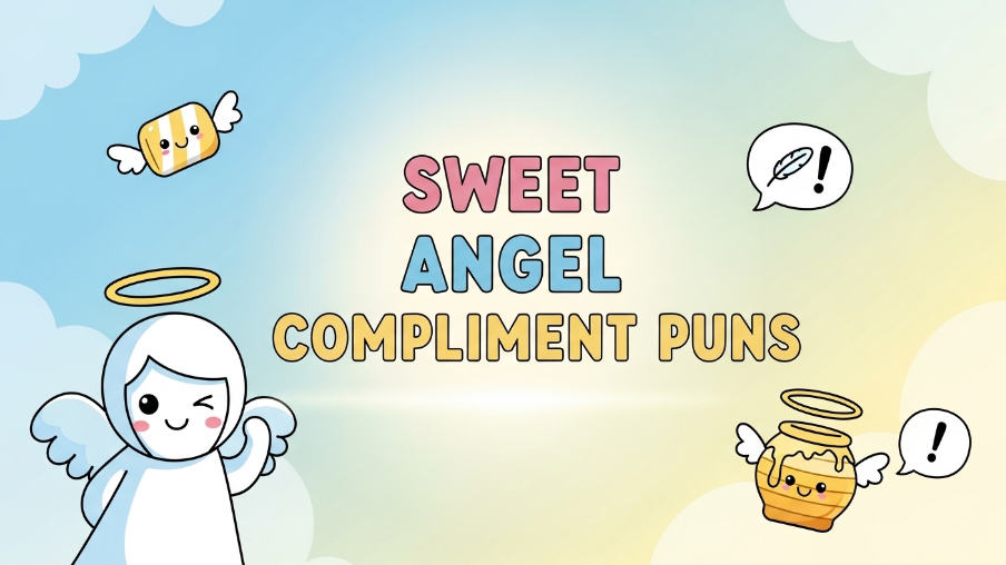 Sweet Angel Compliment Puns