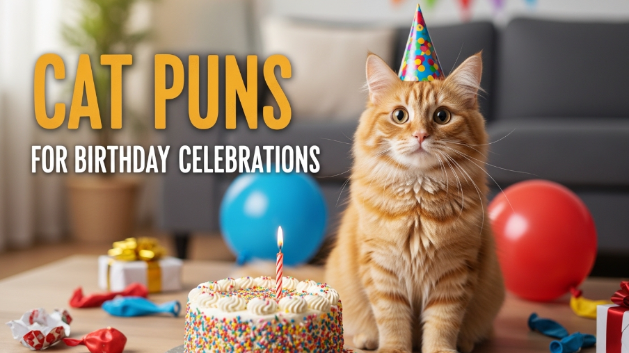Cat Puns for Birthday Celebrations