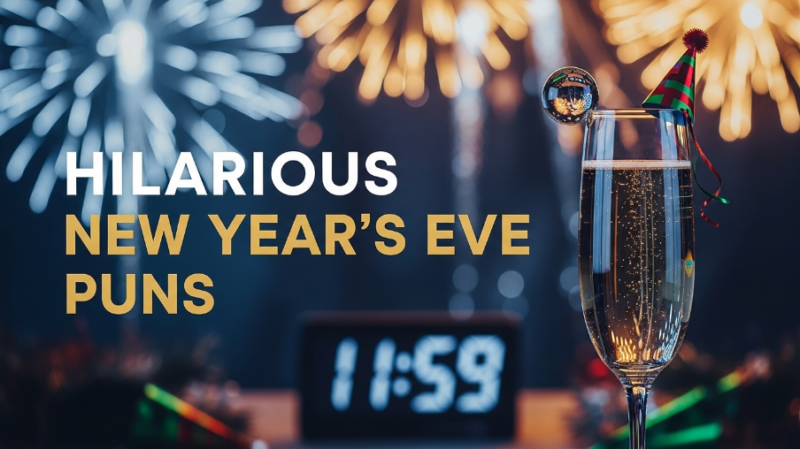 Hilarious New Year's Eve Puns
