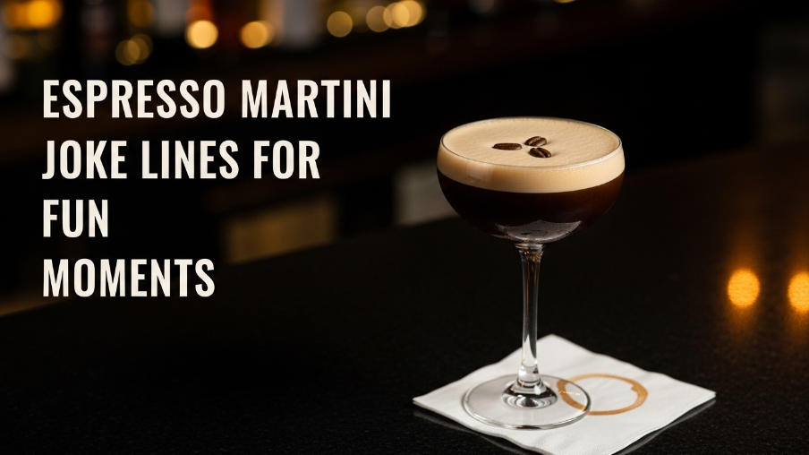 Espresso martini joke lines for fun moments