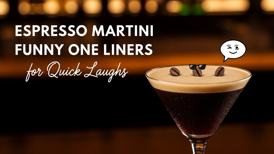 Espresso martini funny one liners for quick laughs