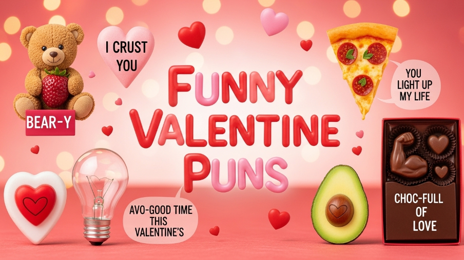 Funny valentine puns