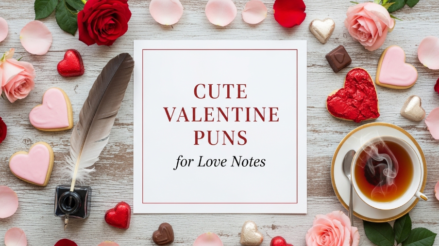Cute Valentine Puns for Love Notes