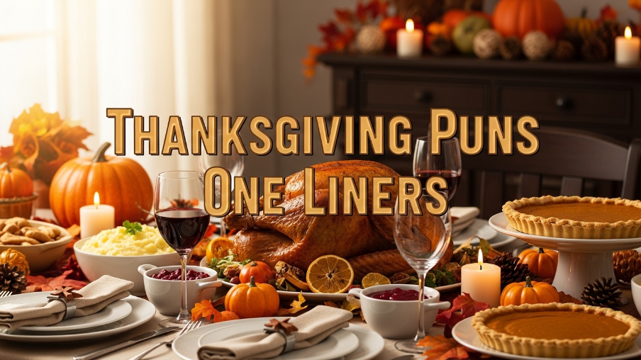 Thanksgiving Puns One Liners
