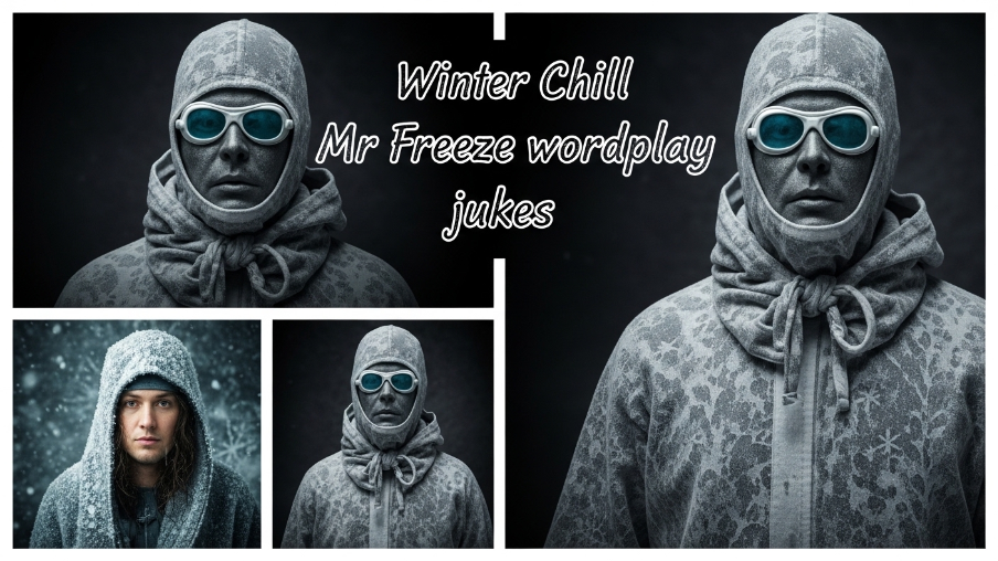 Winter chill Mr Freeze wordplay jokes