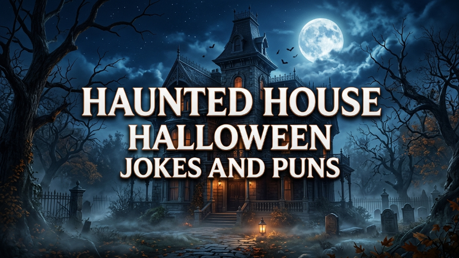 Haunted house halloween jokes and puns