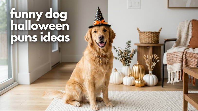 funny dog halloween puns ideas