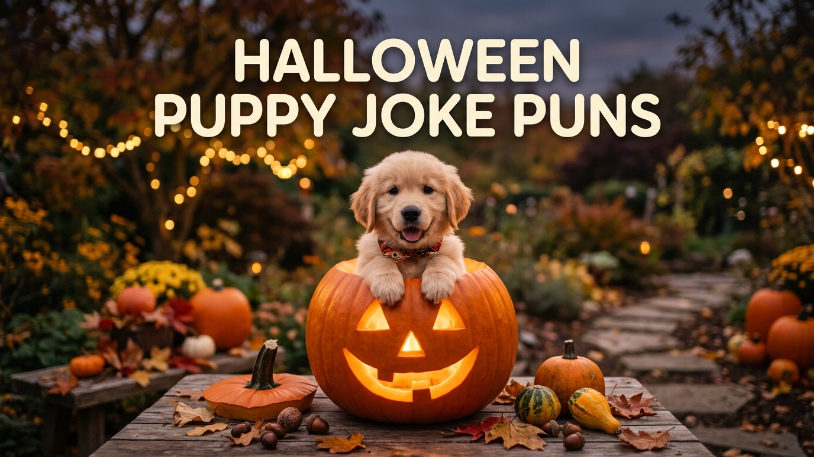 halloween puppy joke puns