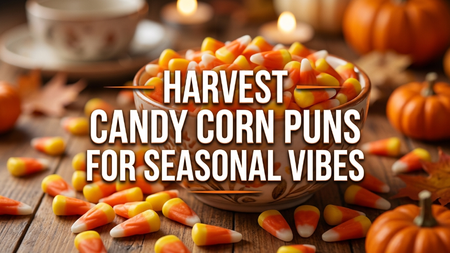 Harvest Candy Corn Puns for Seasonal Vibes