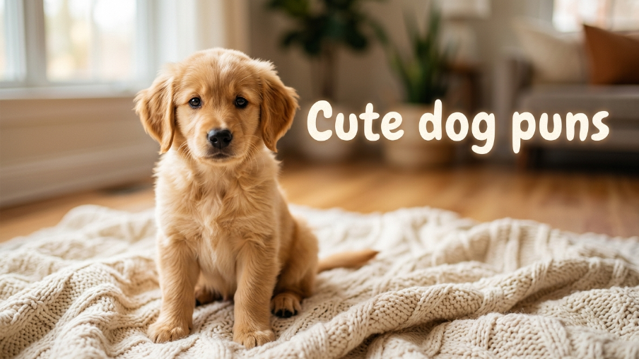 Cute dog puns