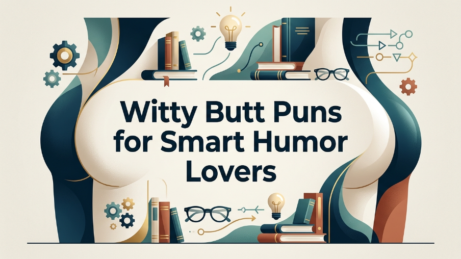 Witty Butt Puns for Smart Humor Lovers