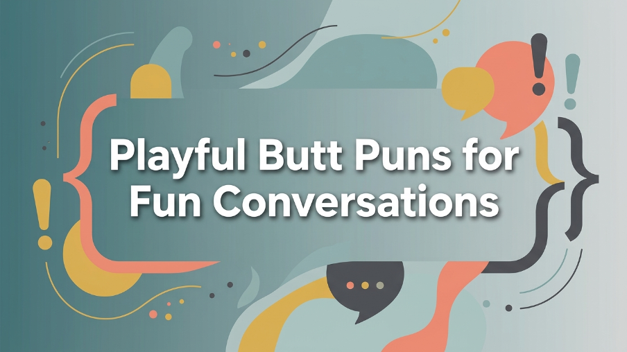 Playful Butt Puns for Fun Conversations