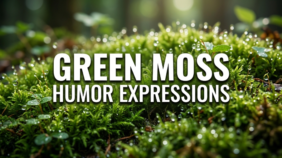 Green moss humor expressions