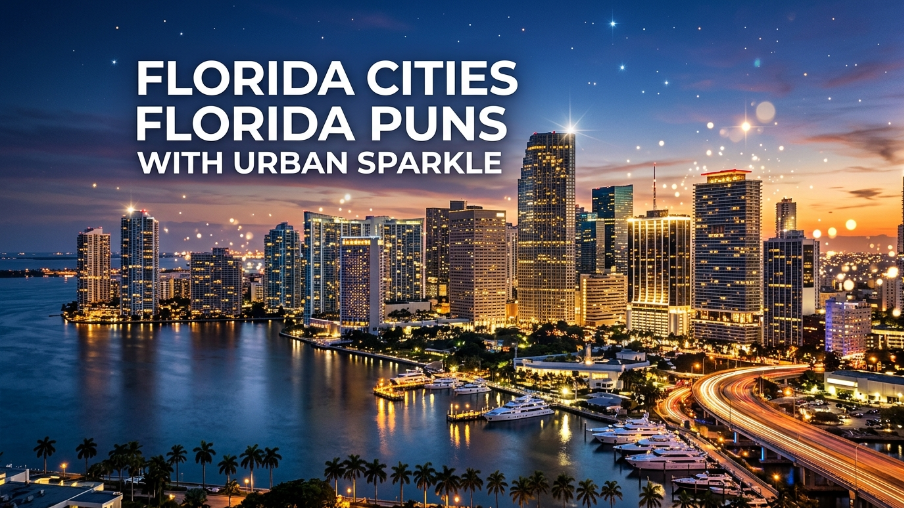 Florida cities florida puns with urban sparkle