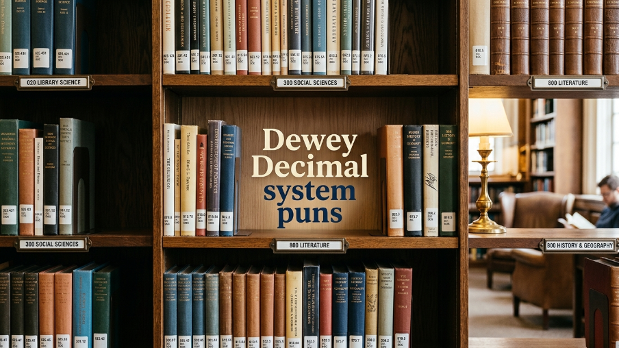 Dewey Decimal system puns