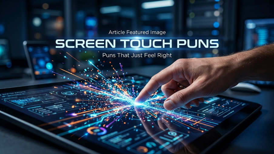 Screen touch puns