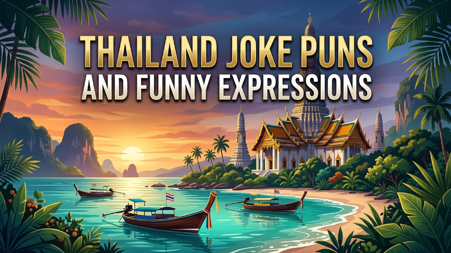 Thailand joke puns and funny expressions