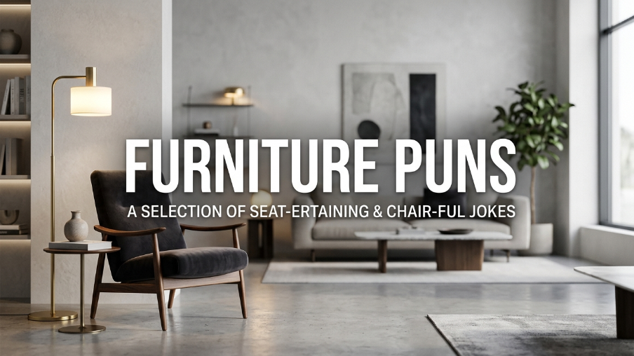 Furniture puns