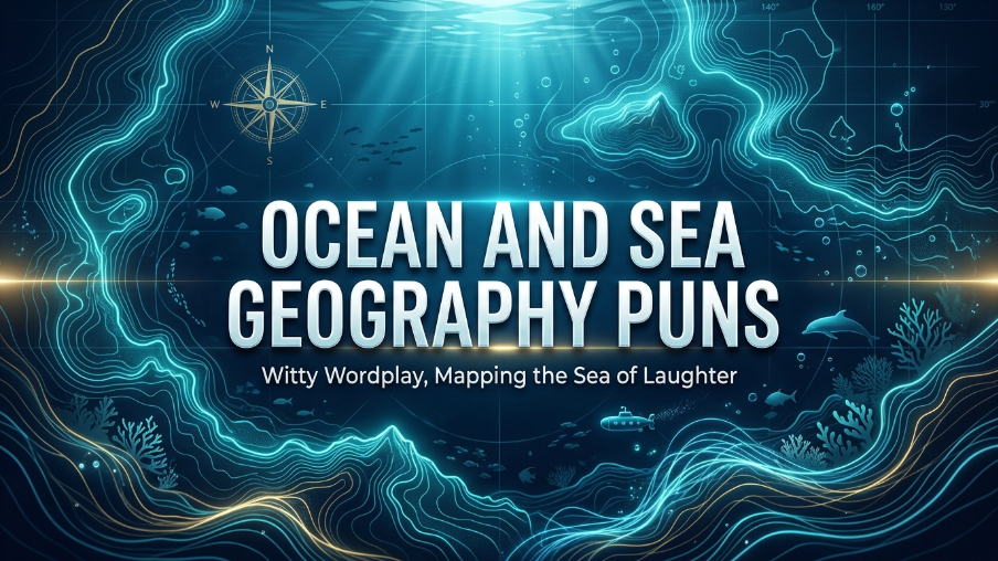 Ocean and Sea Geography Puns